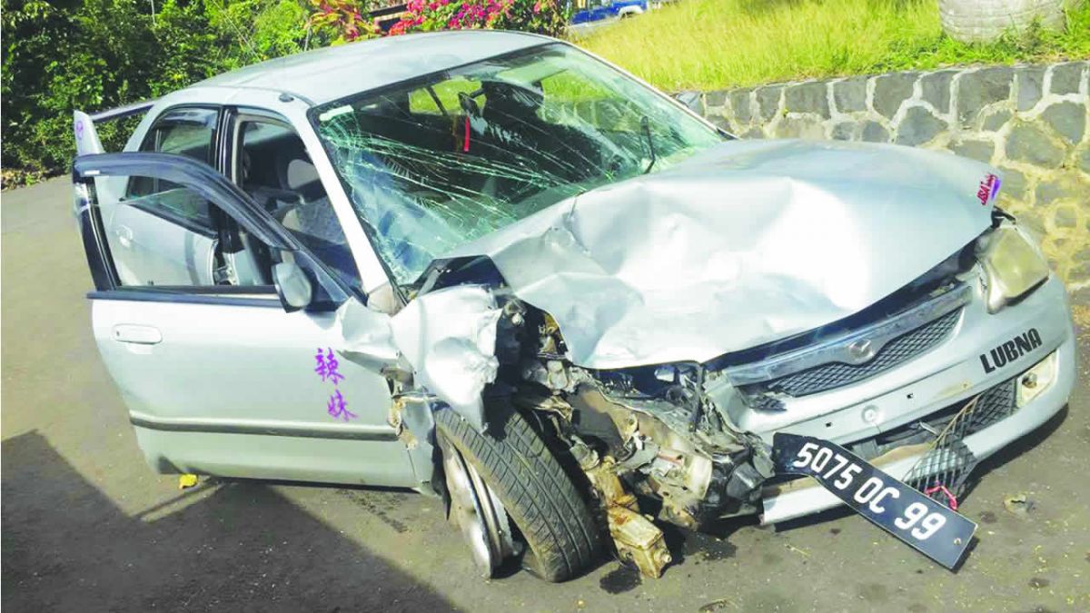 Le conducteur de l’autre véhicule a comparu devant le tribunal de Pamplemousses mardi.