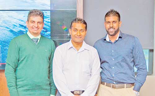 (From L to R) Abdullah Toorawa – Executive  IFS Ltd, Ashiv Mungur – Admin & Senior Account Officer, Sanhouz Latona, Audit and Business  Advisory Manager –  Baker Tilly (Mauritius).