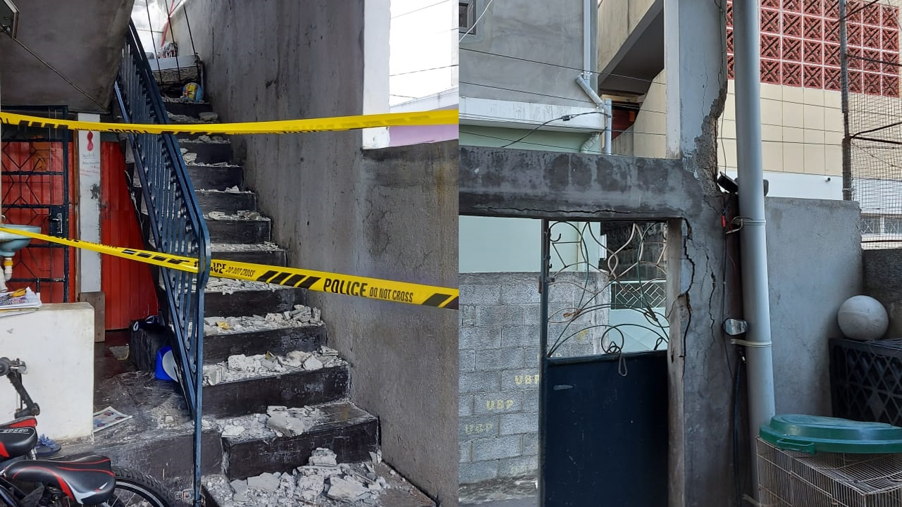 La maison représente un danger pour les occupants et ceux aux alentours.