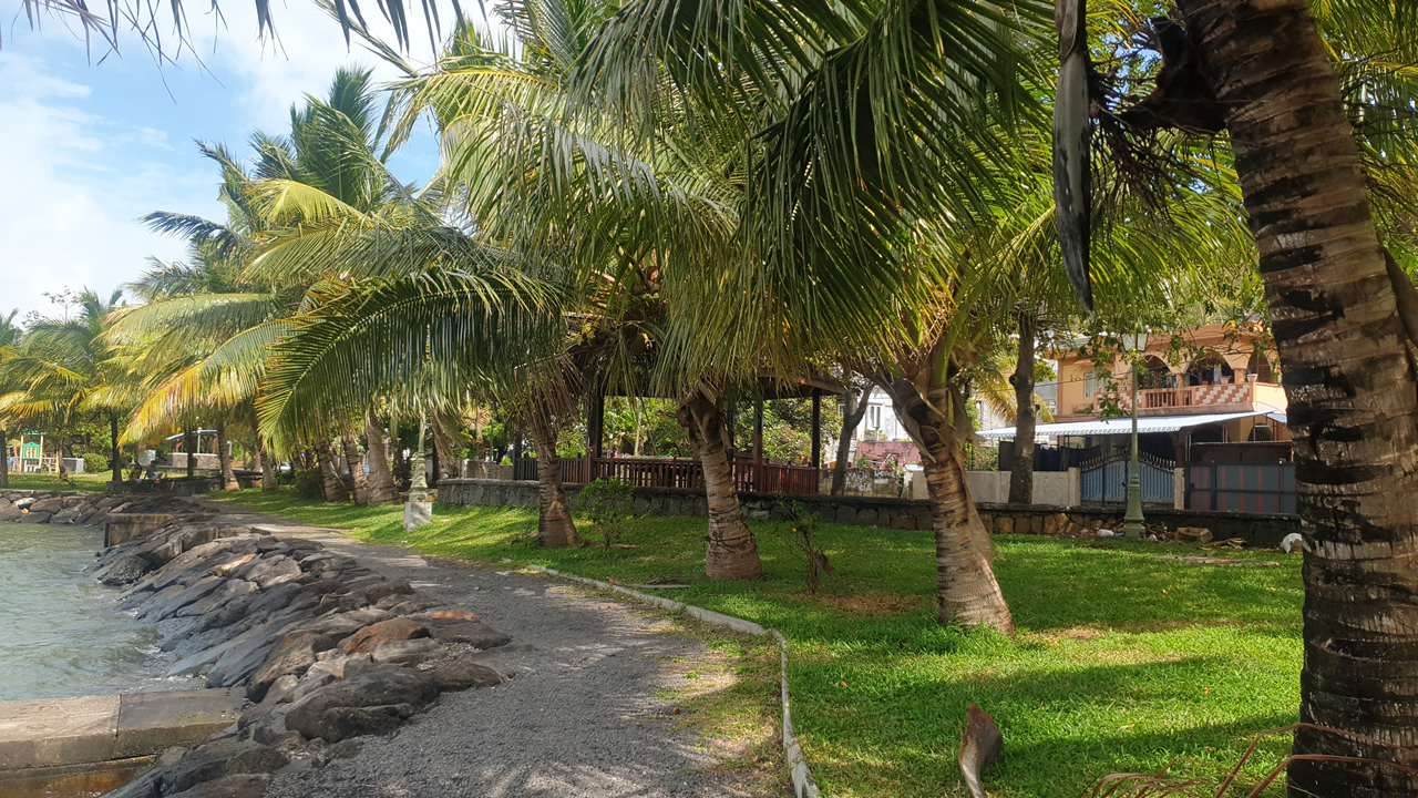 Le village de Petit Sable.