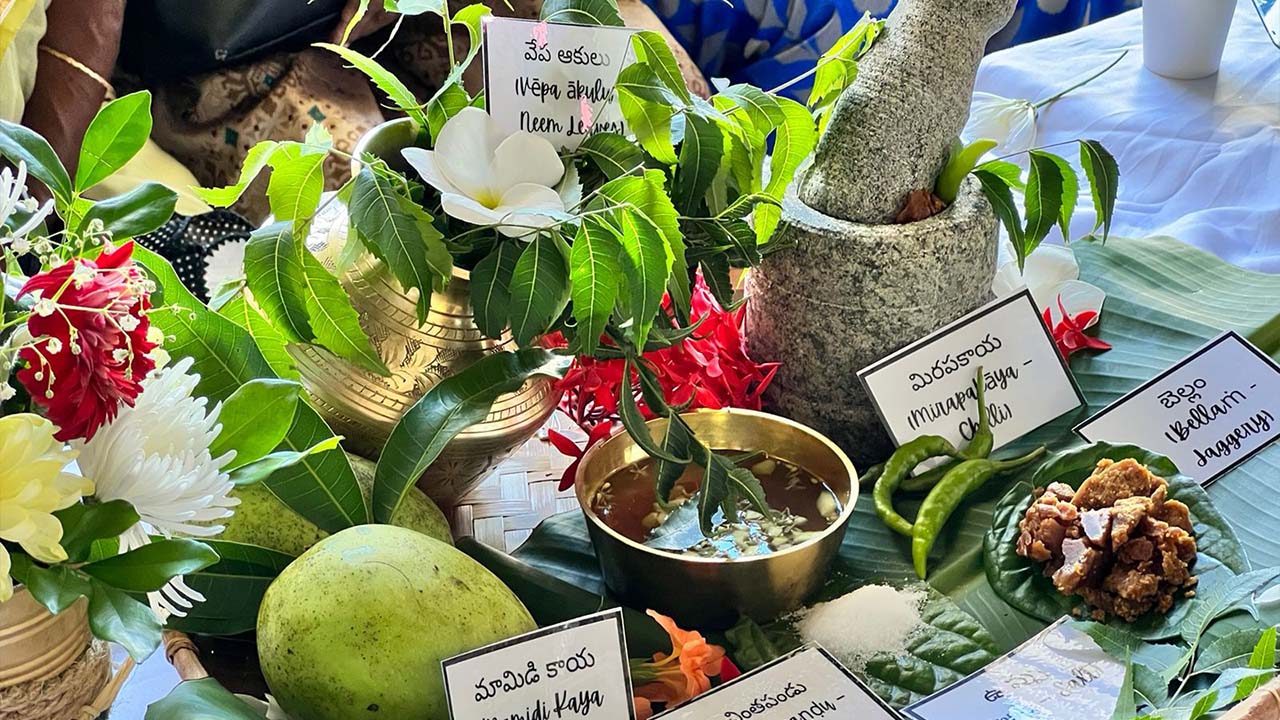 Le « ugadi pachadi » est un mélange de six goûts différents : sucré, acide, salé, piquant, épicé et amer.