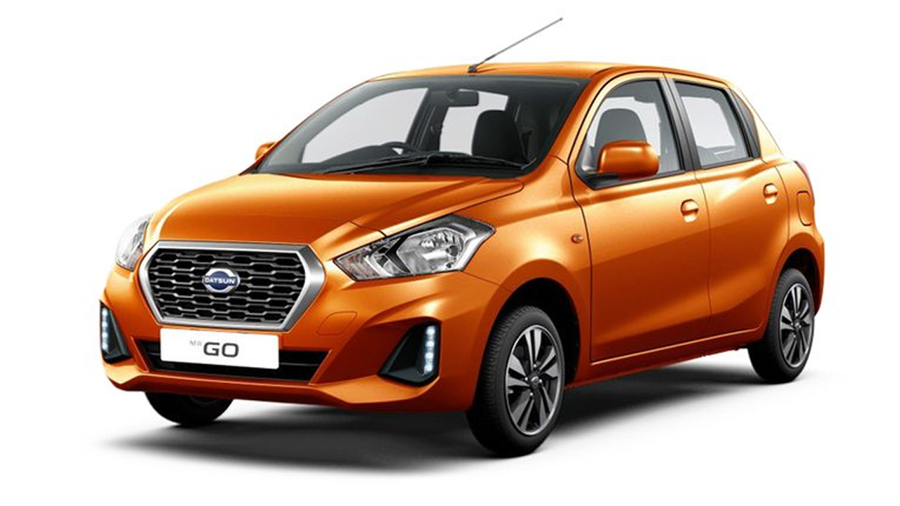 La Nissan Datsun Go est disponible en version Active. ou Lux.