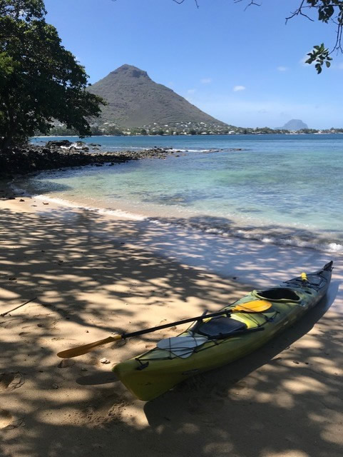 Son point de départ : la baie de Tamarin.  