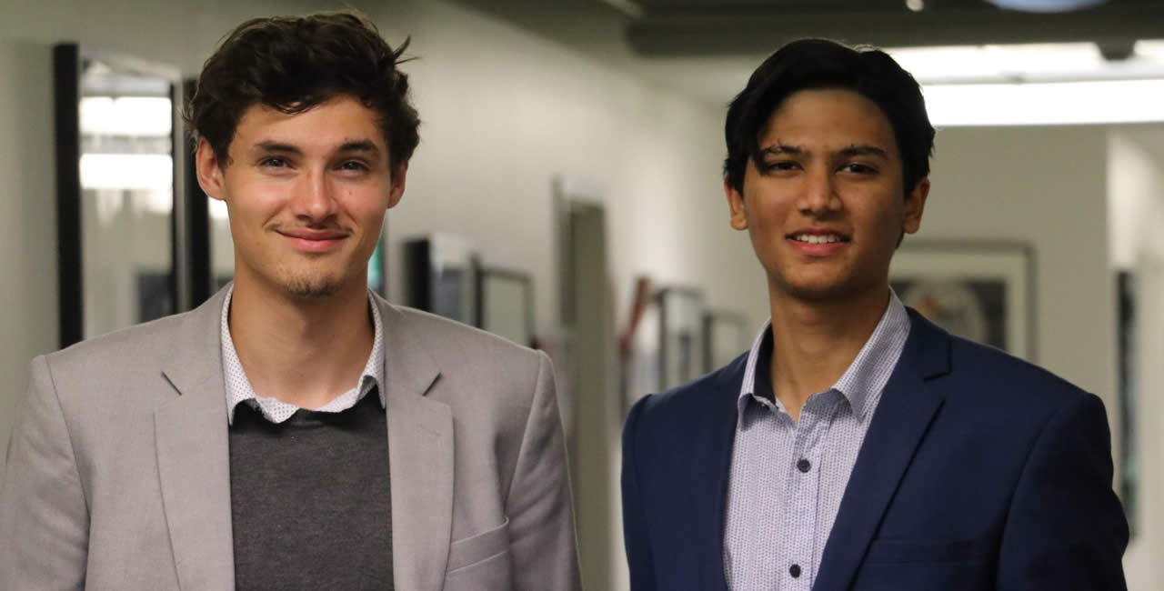 Student as Change Agents - public speaking program for international students (standing on the right with his co-leader).