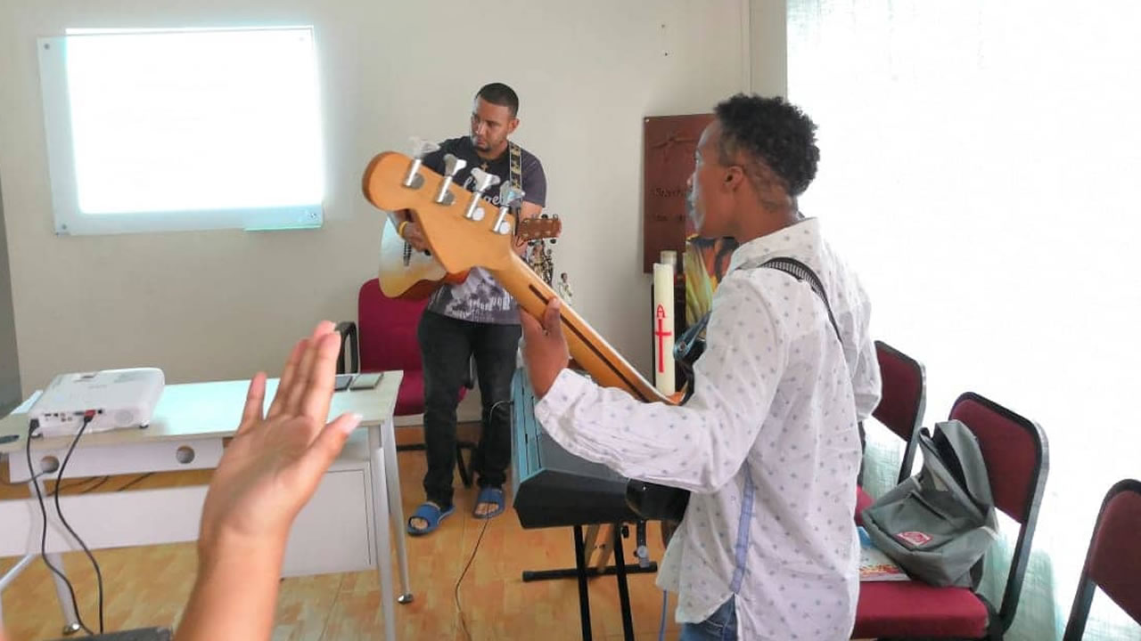 Les rencontres se tenaient à la pastorale des jeunes à Rose-Hill.