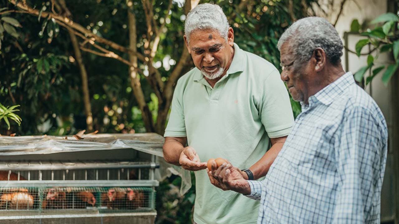 Plus de 70 familles ont bénéficié d’un programme  de formation visant à assurer la sécurité alimentaire.