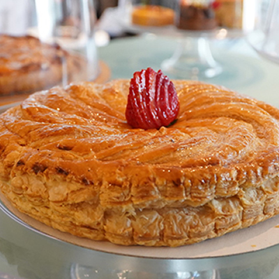 Le Pithiviers aux amandes.