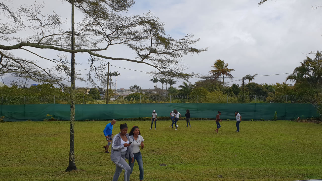 Partie de foot.