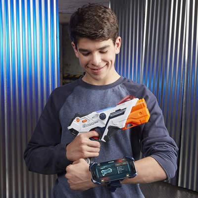 nerf gun laser