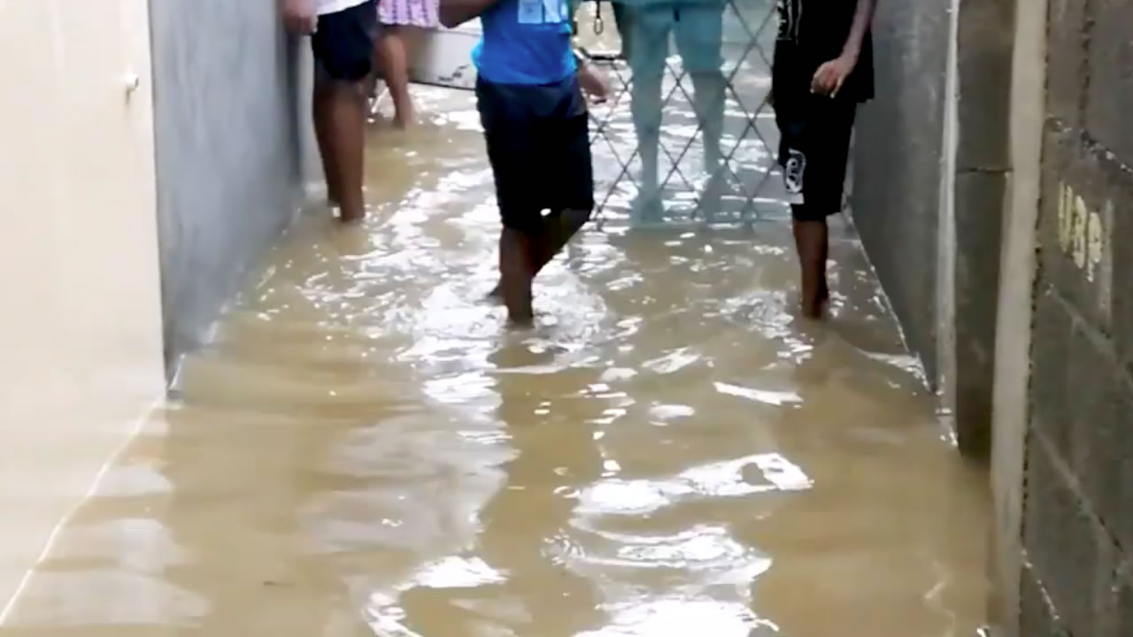 À Tamarin et Rivière-Noire près de 91,6 mm de pluie ont été enregistrés.