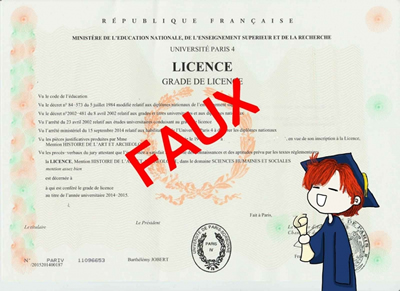 Faux Certificat