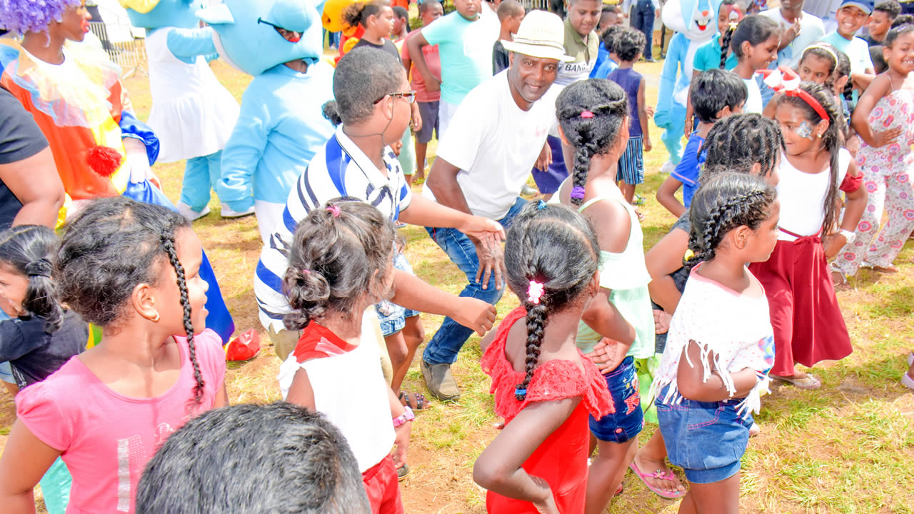 Diverses activités ont été organisées pour les enfants.