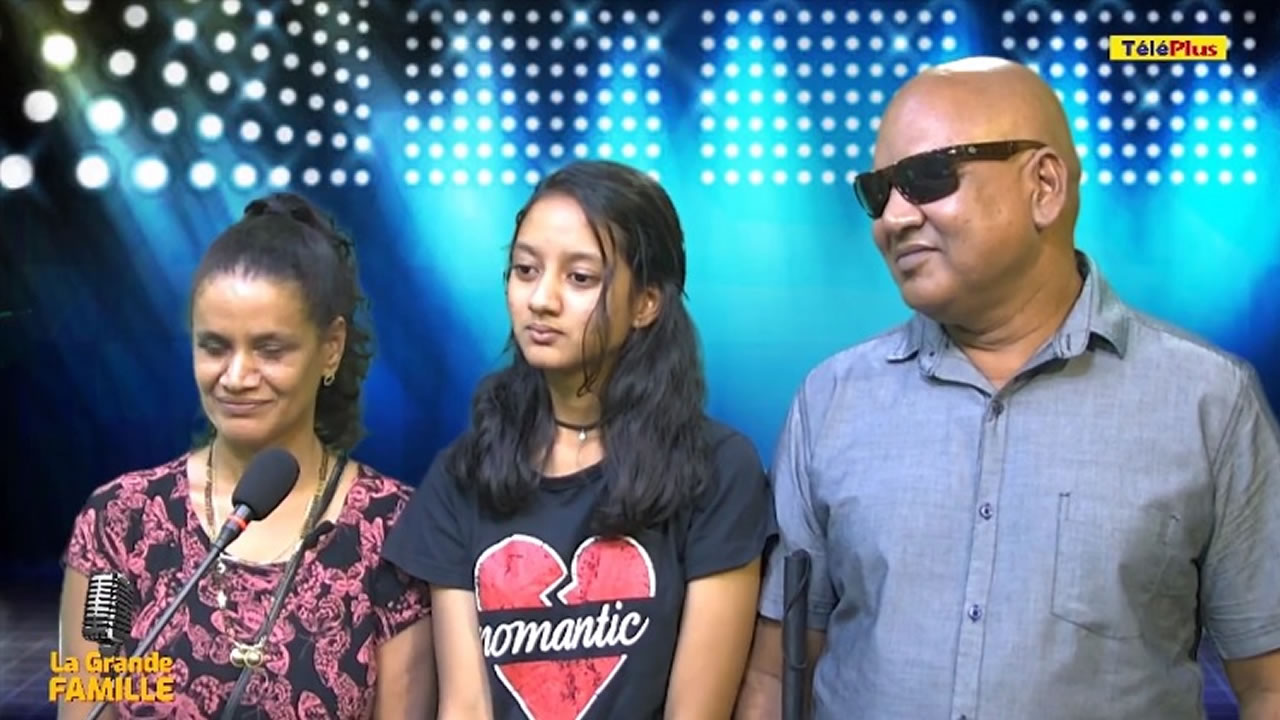 Gina, Nikeisha et Sanjay Brambodary ont participé au jeu. 