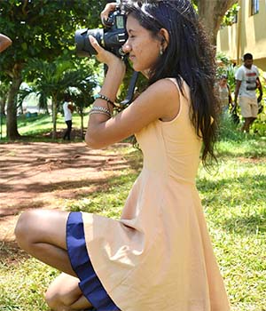 Tanvi Ramtohul est une adepte de la photographie.