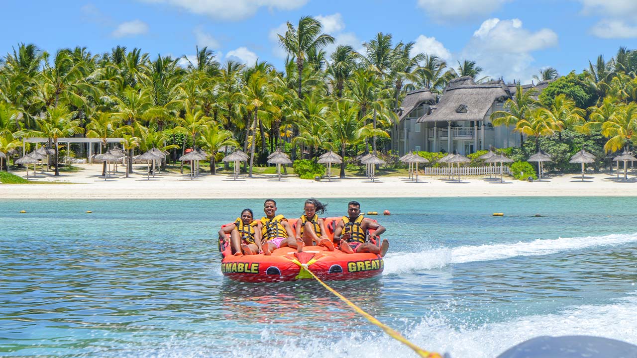 Les activités en mer ne sont pas en reste.  (Photo Aquacity Belle Mare Watersports).