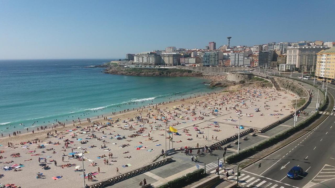 La plus grande plage d’Europe.