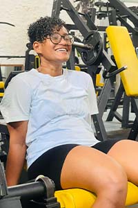 Gaëlle Louis est plus connue comme ‘The Fitness Rat’. Elle est Personal Trainer depuis trois ans.