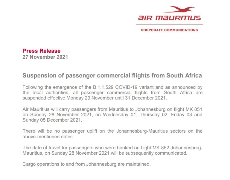 Air Mauritius