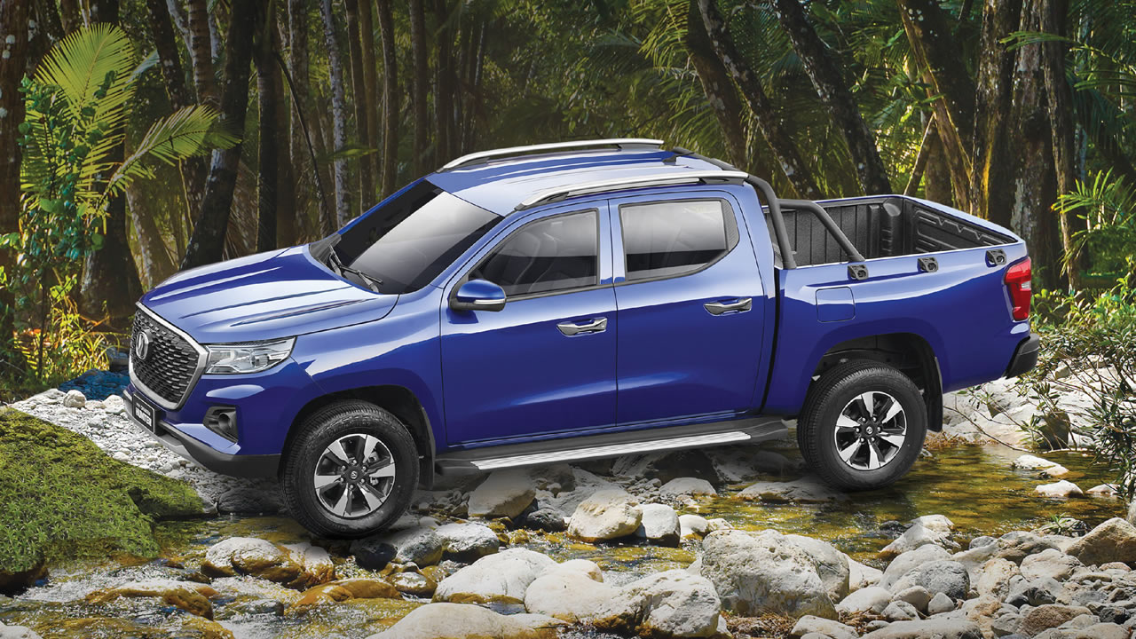 Le Changan Hunter, un pick-up robuste et polyvalent, idéal pour les terrains difficiles et les aventures en plein air.