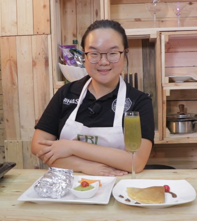 Carleen Tse Rai Wai a fait preuve de créativité au cours des épreuves.