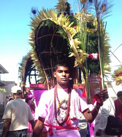 Yoven Paresaramdoo ne portera pas le cavadee pour la première fois depuis qu’il a 8 ans.