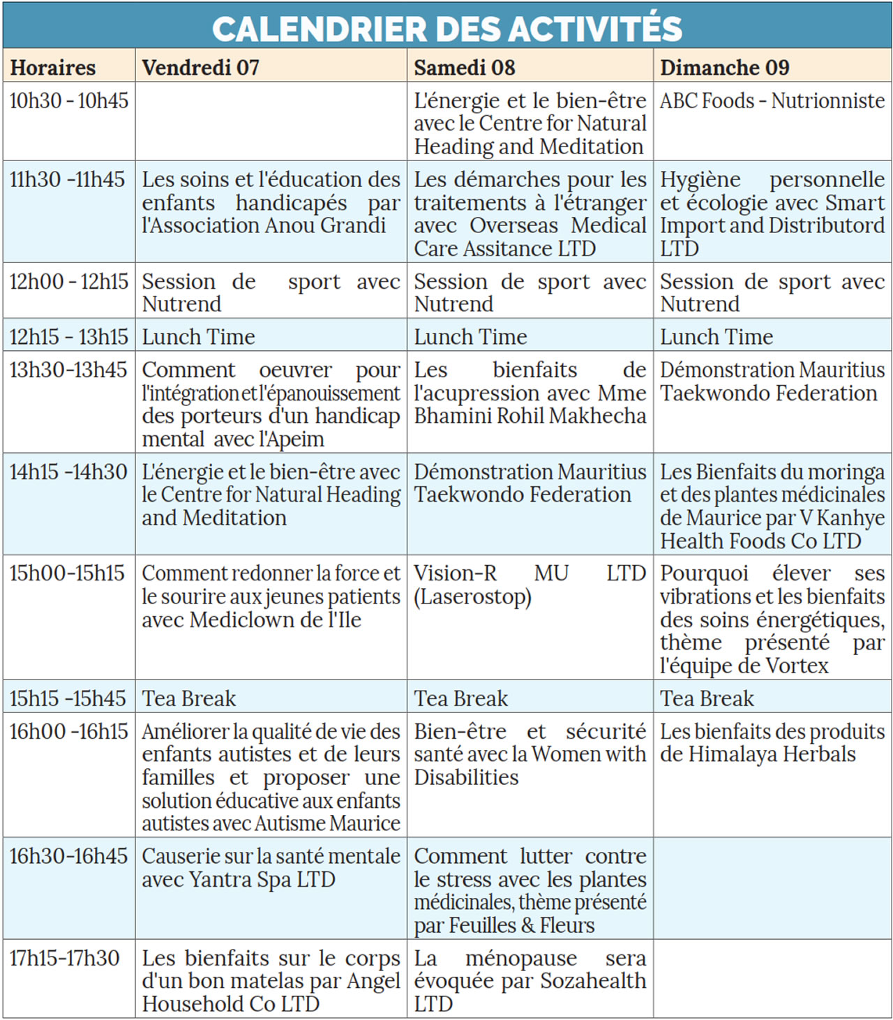 Festival de l’Alimentation