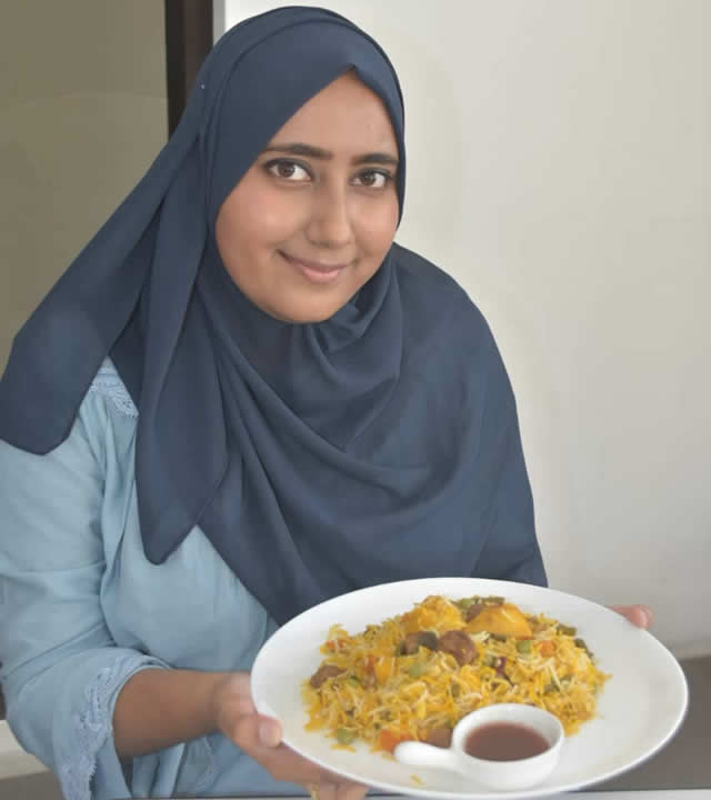 Le briyani de légumes de Soomeiya Bibi Nadair avait séduit le jury.