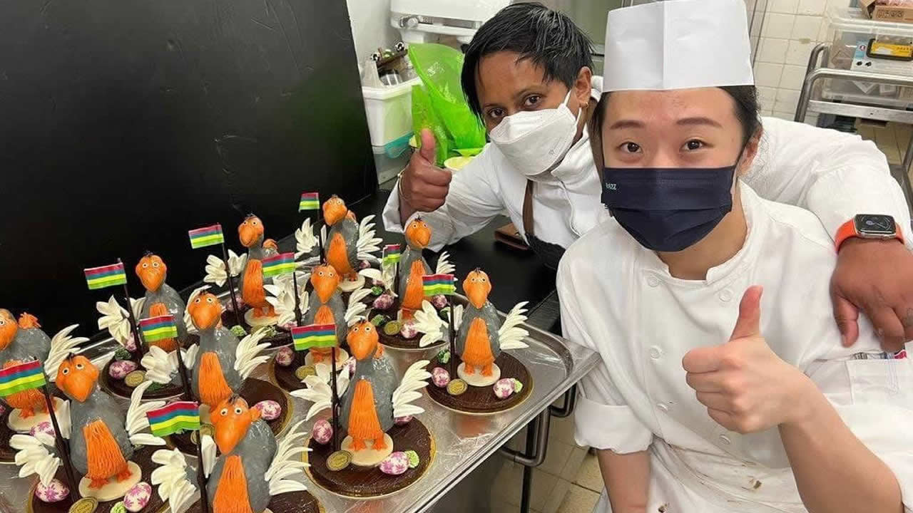 La femme de talent a quitté son poste à Hong Kong et retourne à Dubai.