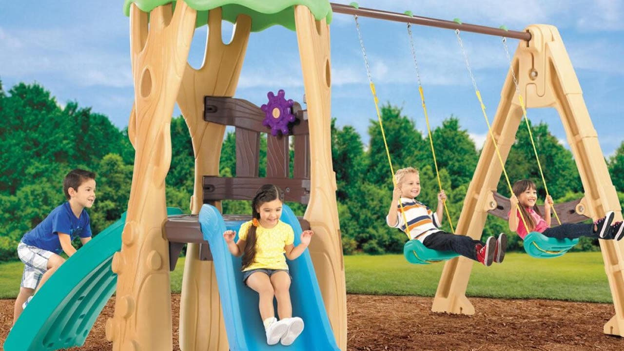 Tree House Swing Set