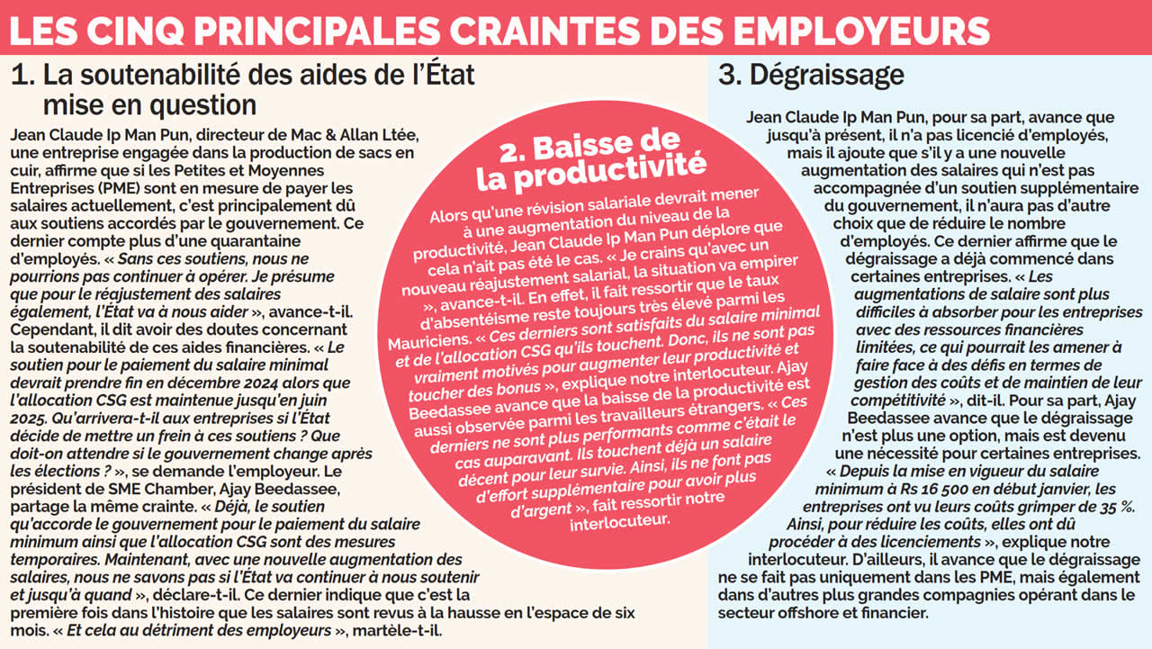 employeurs du privé