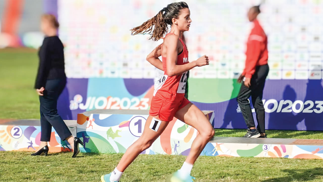 Marie Perrier a terminé ces jeux avec deux médailles d’or et une de bronze.