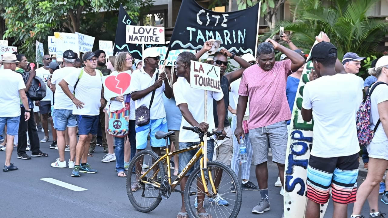 Des manifestants