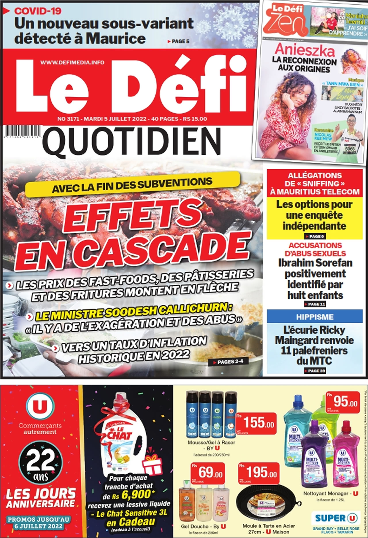 quotidien 3171