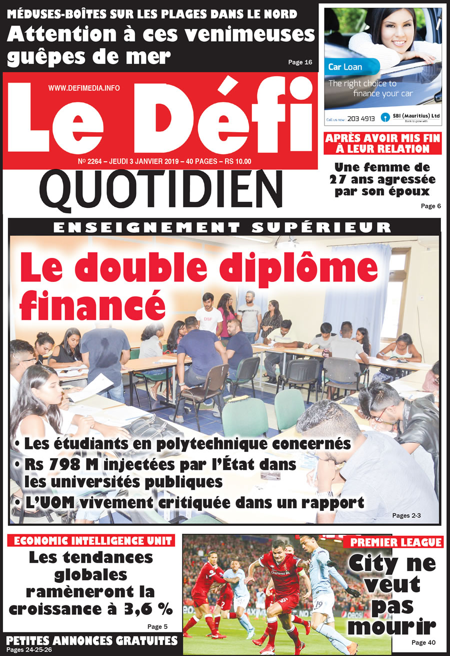 Quotidien 2264