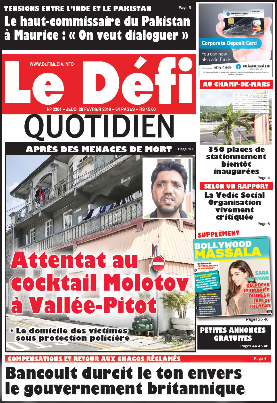 Quotidien 2304