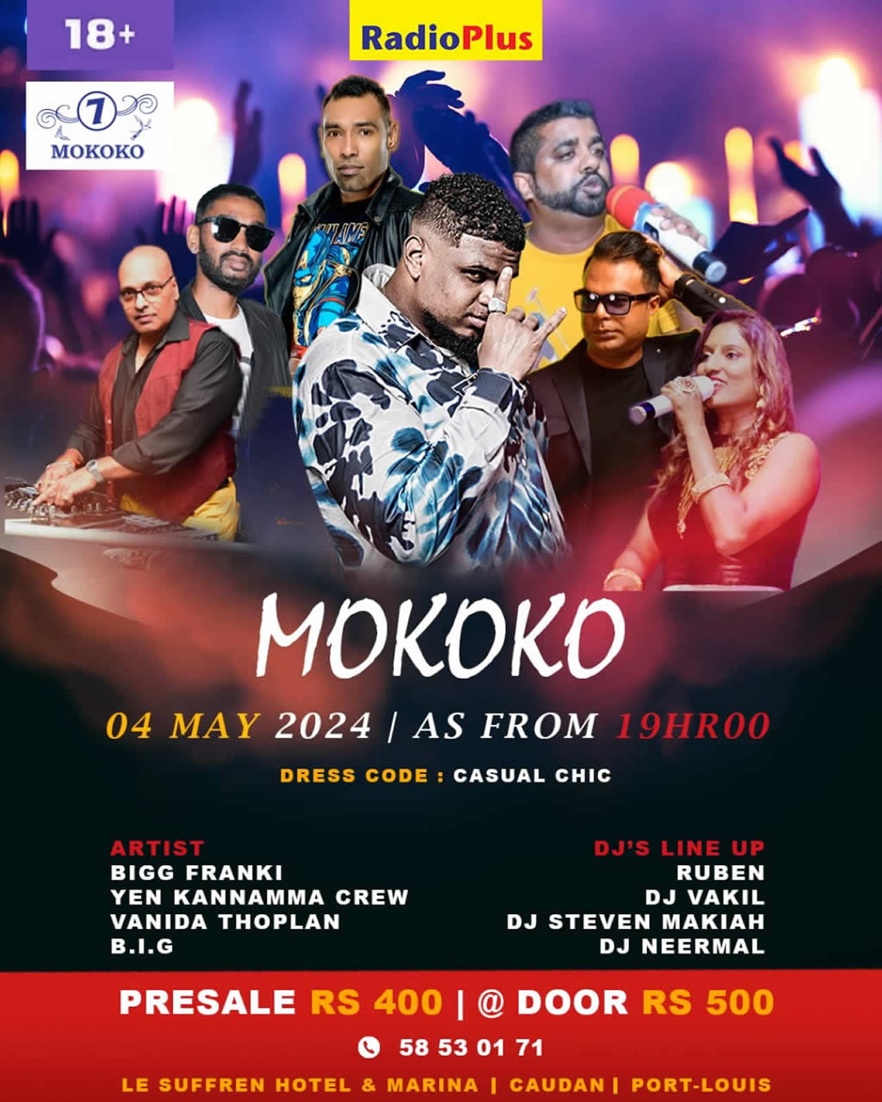 soirée Mokoko